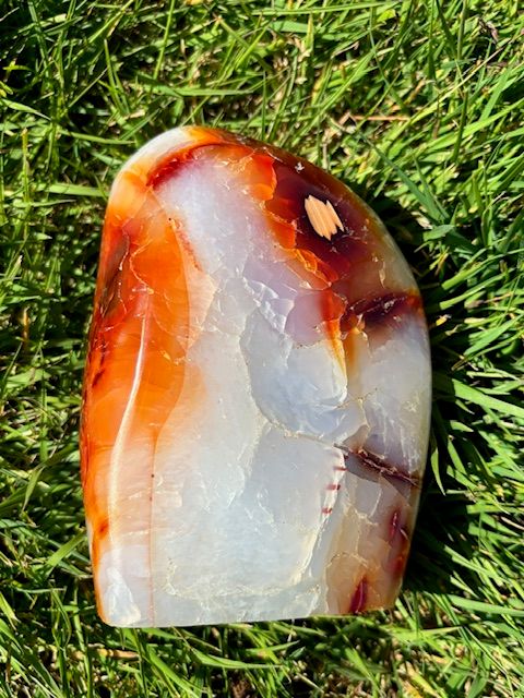 Large Carnelian Crystal Freeform