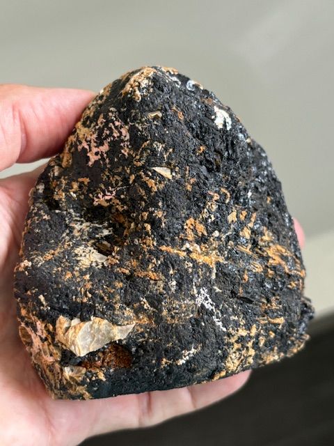 Black Tourmaline &amp; Mica Crystal