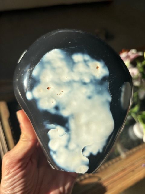 Large Orca Agate Crystal
