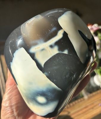 Large Orca Agate Crystal