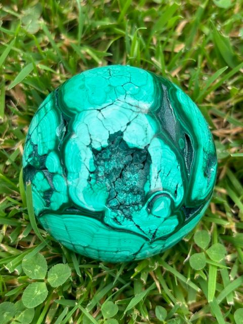 Malachite Sphere