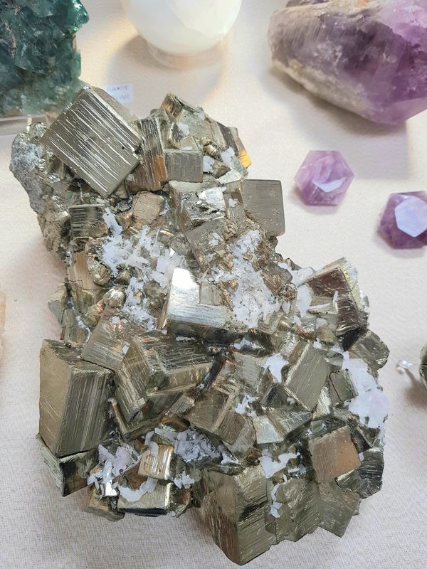 Extra Large Iron Pyrite Crystal