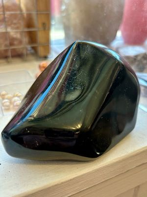 Large Black Obsidian Freeform