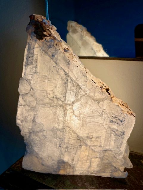 Selenite Lamp