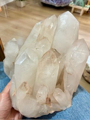 Extra Large Clear Quartz Points Cluster