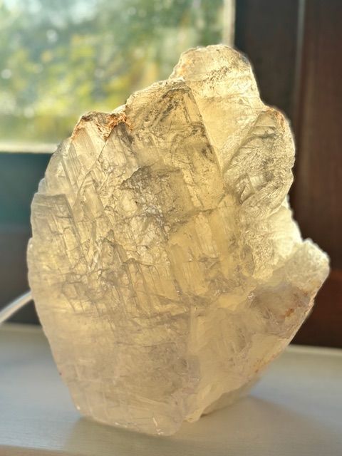 Selenite Lamp
