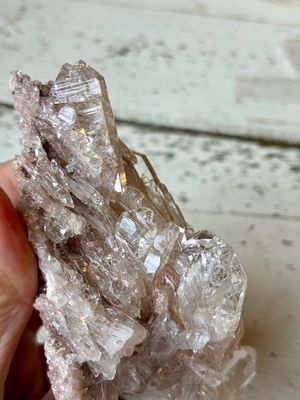 'Sacred Rose' Pink Lemurian Quartz