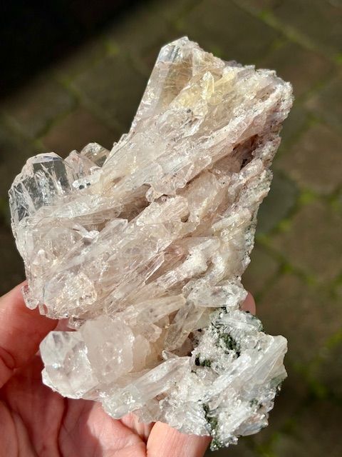 'Sacred Rose' Pink Lemurian Quartz