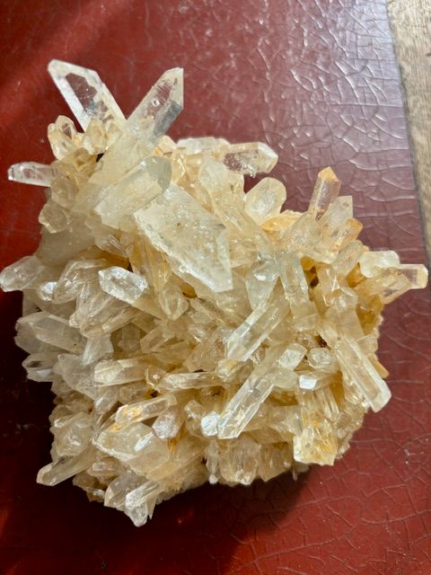 Large Lemurian Seed Quartz Cluster