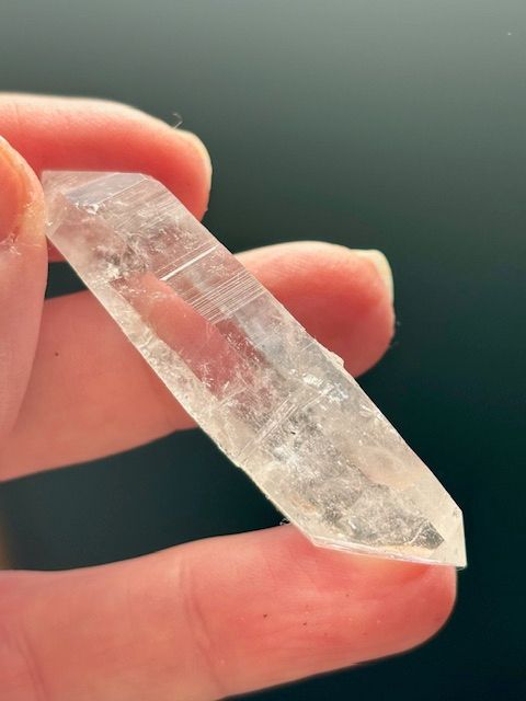 Double Terminated Lemurian Quartz
