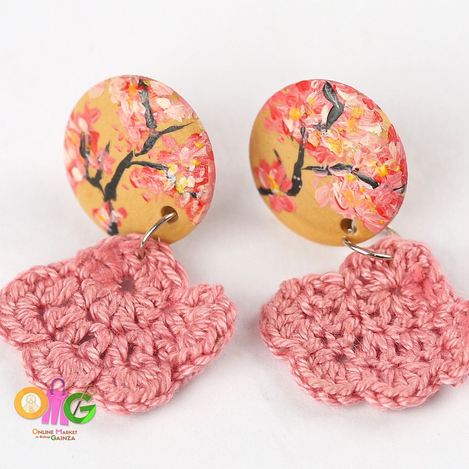 BuTinTing's - Cherry Blossom Earrings