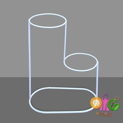 Caguimbal Garden Accessories - Double Round Stand