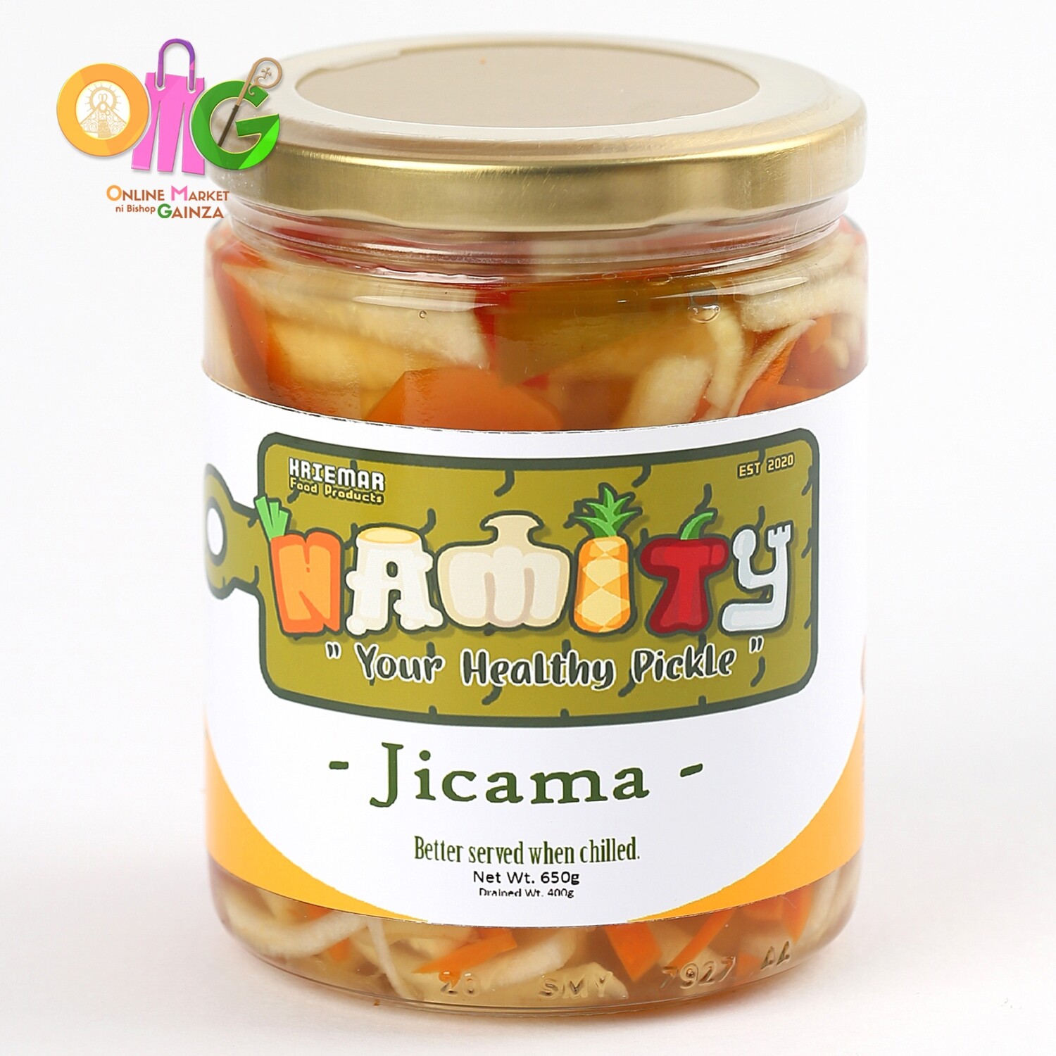 Namity - Pickled Jicama (Sinkamas)