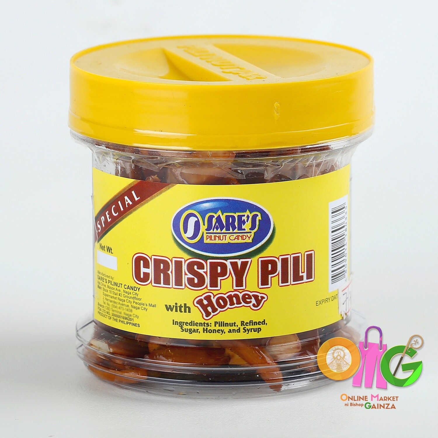 Sare's Pili - Crispy Pili Nut Honey Glaze