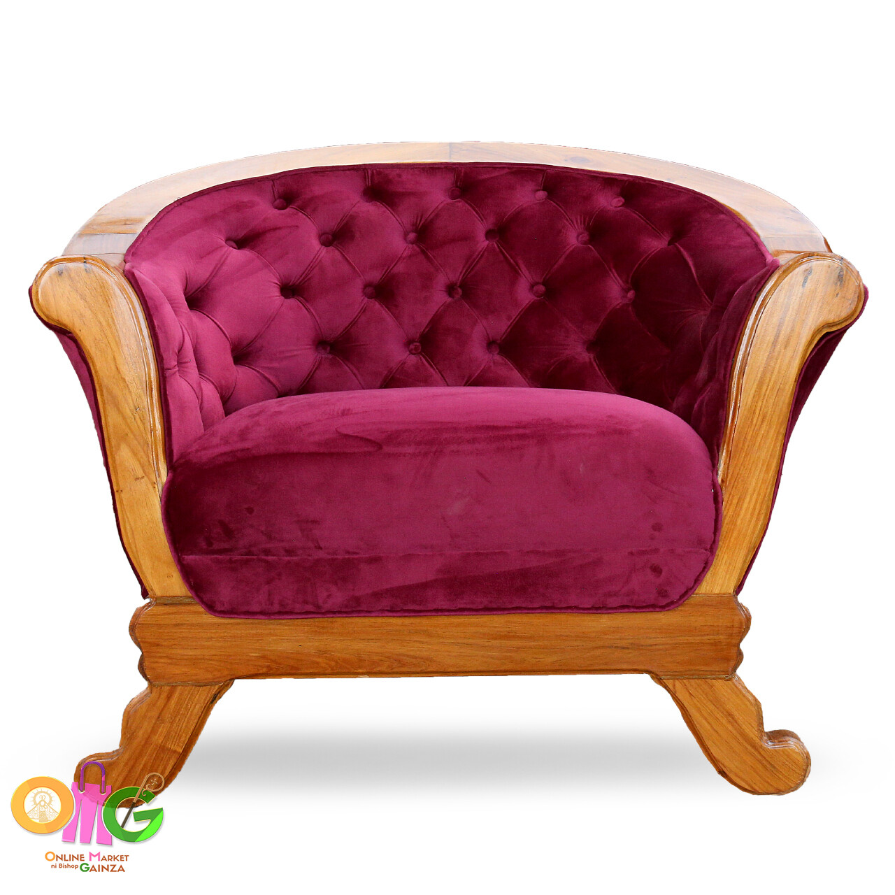 Congrande Furnitures - Tufted Single Chair (Victorian Chair)