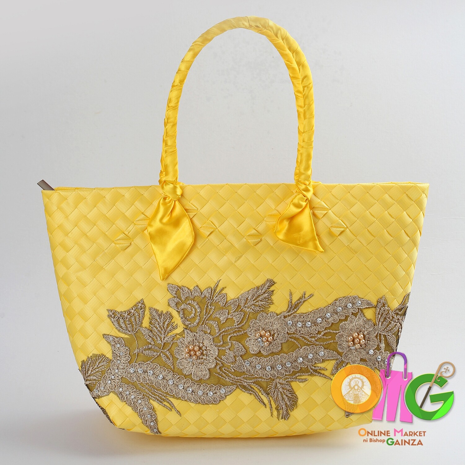 Jem's Bayongciala - Yellow Bag with Zipper