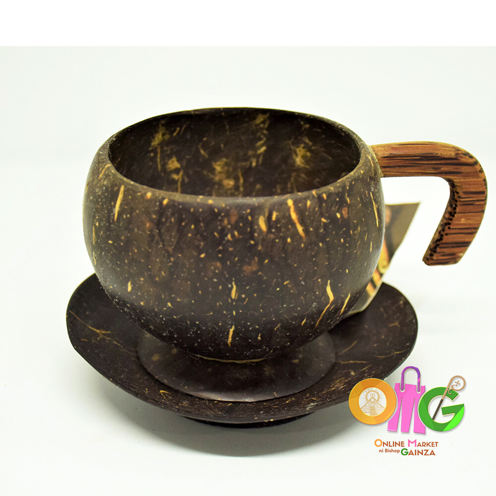 Biday's Bagol Handicrafts - Cup & Saucer with Stirrer