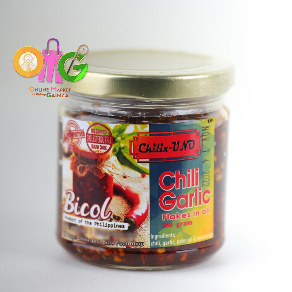 Chillix Uno - Chili Garlic Flakes in Oil