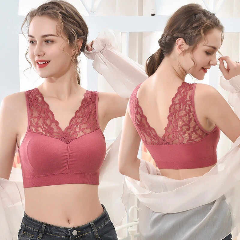 Push Up Comfort Super Elastic Breathable Lace Women Bra