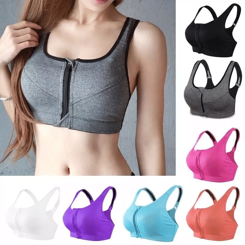 Breathable Wireless Bras, Comfy Seamless Daily Sport Bras For Fitness