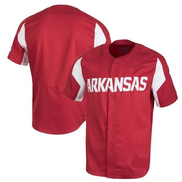 Arkansas Razorbacks Custom Name and Number College Baseball Jersey