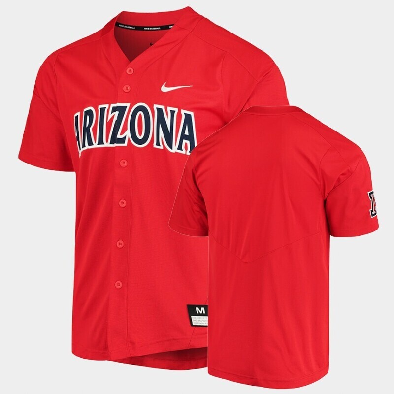 Custom Name Number Arizona Wildcats Red College Baseball Elite Jersey