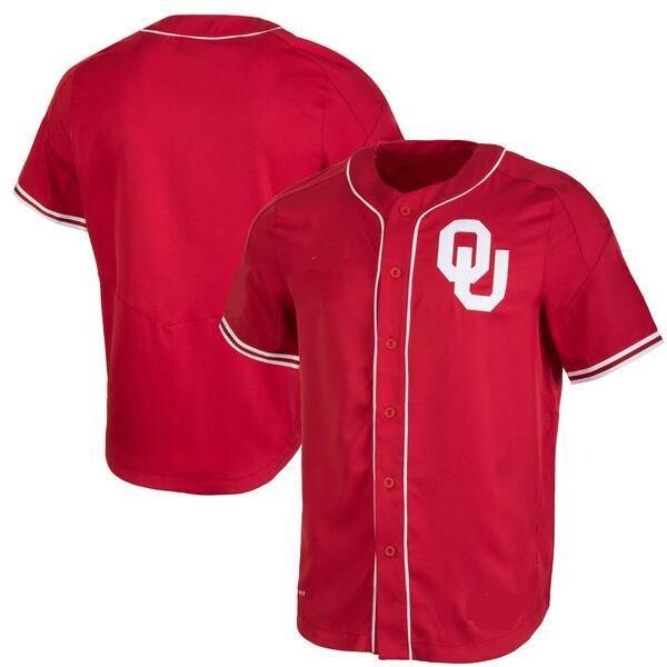 Oklahoma Sooners Custom Name and Number College Baseball Jersey