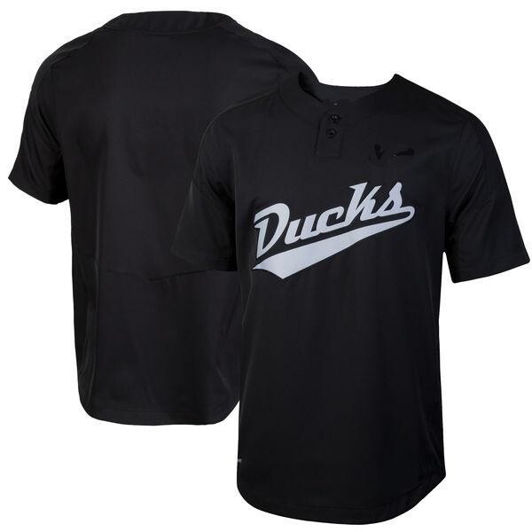 Oregon Ducks Custom Name and Number College Baseball Jersey Black
