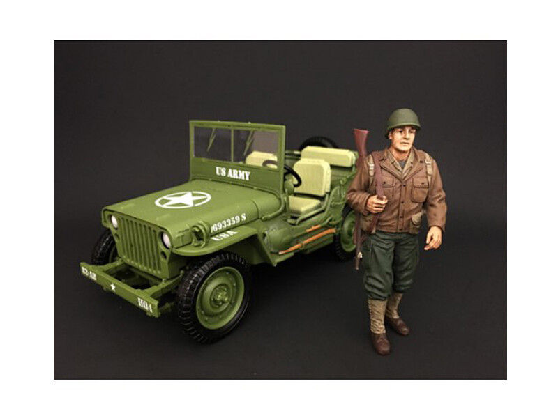 US Army WWII Figure I For 1_18 Scale Models by American Diorama