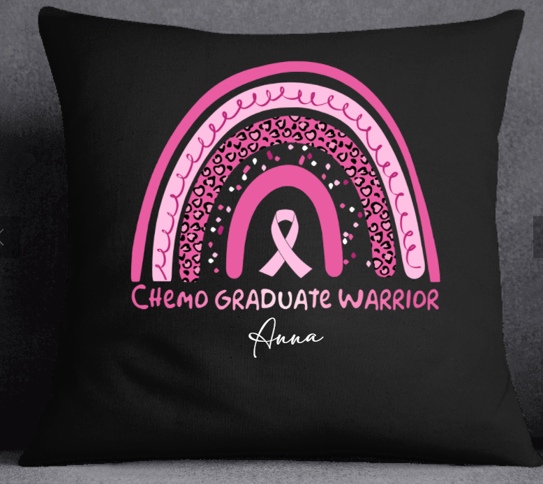 My Last Chemo Is Today Breast Cancer Awareness Personalized Pillow