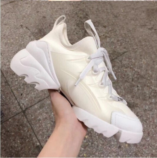 Breathable Vulcanized White Shoes
