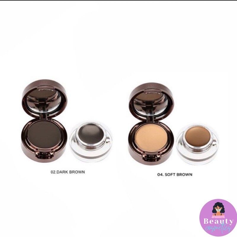 Gel + sombra y pincel para cejas