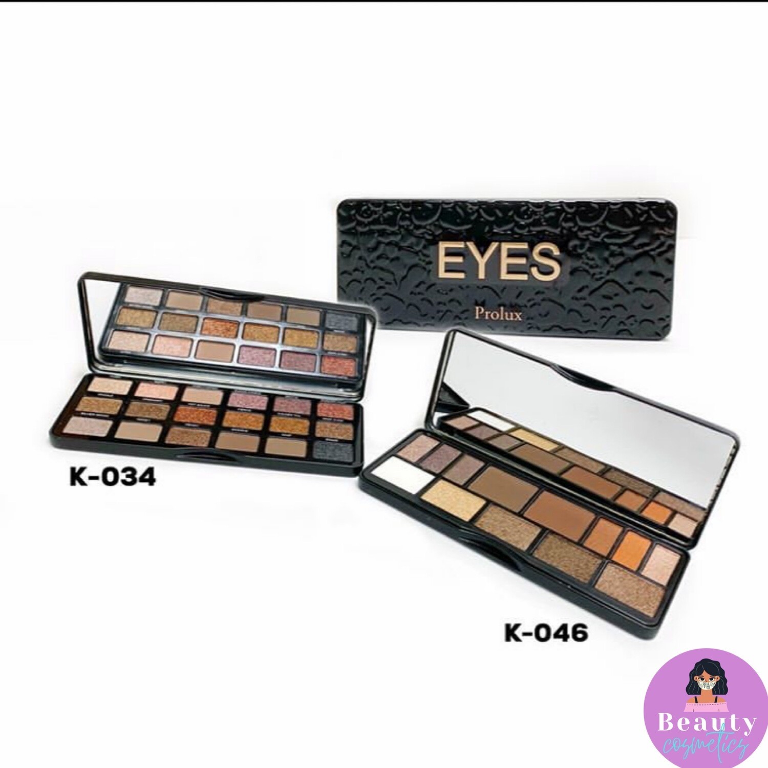 Paletas de sombras para ojos Prolux