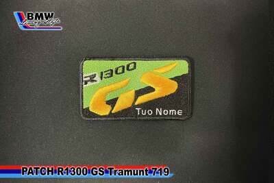 Toppa Patch GS R1300 TRAMUNT 719 style personalizzabile