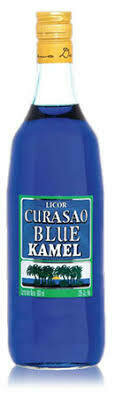 LICOR CURASAO BLUE KAMEL LITRO
