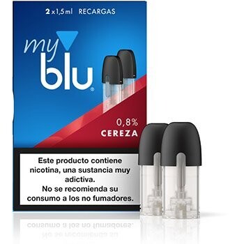 MYBLU CAPSULAS CEREZA X2