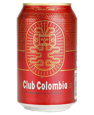 CERVEZA CLUB COLOMBIA ROJA 355x24