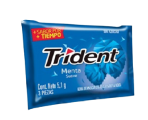 CHICLETS TRIDENT MEDIANO MENTA