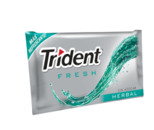CHICLETS TRIDENT MEDIANO FRESHERBAL
