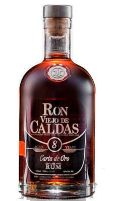 RON VIEJO DE CALDAS 8 AÑOS 750 ML