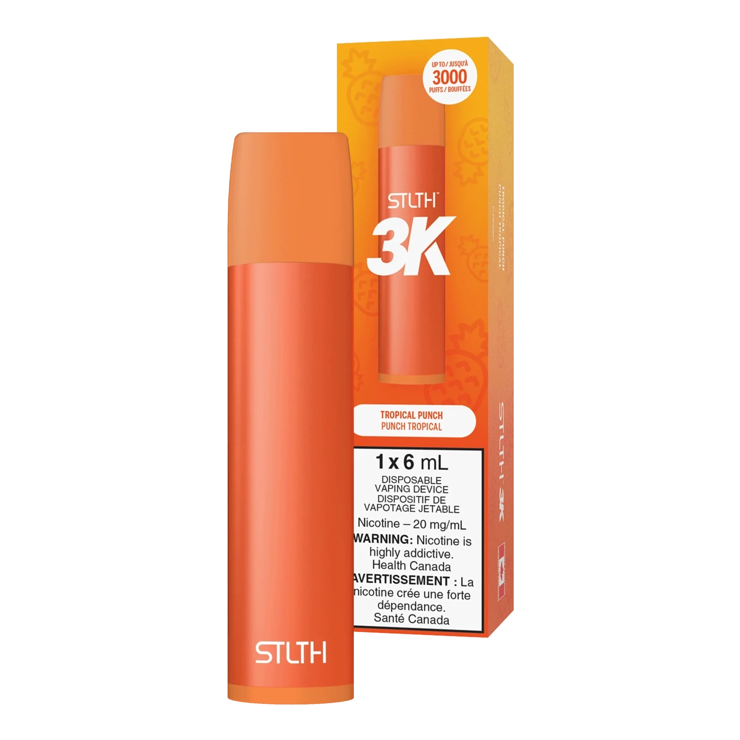 STLTH 3K DISPOSABLE TROPICAL PUNCH 50