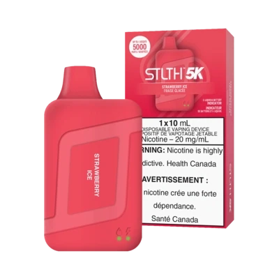 STLTH 5K  DISPOSABLE STRAWBERRY ICE