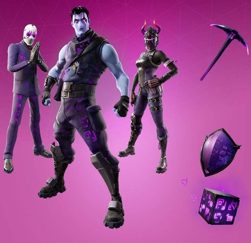 Fortnite Pack Reflexiones Oscuras