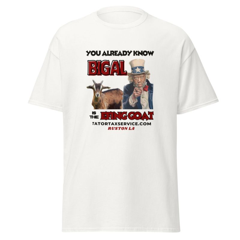 BIG AL - THE GOAT TEE COLLECTION (Style D)