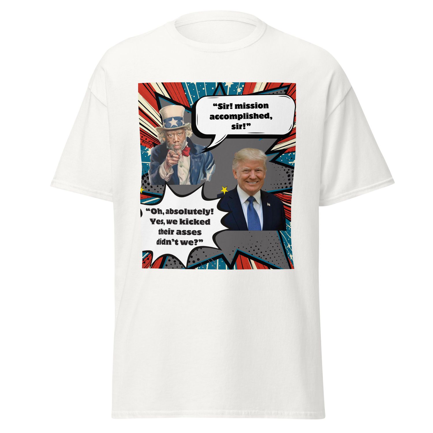 BIG AL - UNCLECOON PRESIDENT TRUMP TEE COLLECTIONS (Style Q)