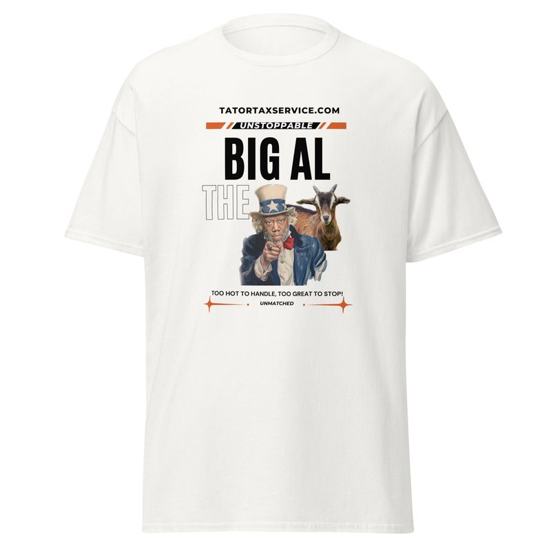  BIG AL - THE GOAT TEE COLLECTION (Style G)