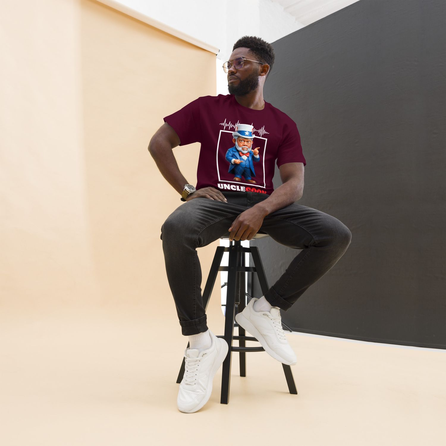UNCLECOON SHIRT (Dark Color) Echo UNCLECOON SHIRT (Dark Color) Echo
