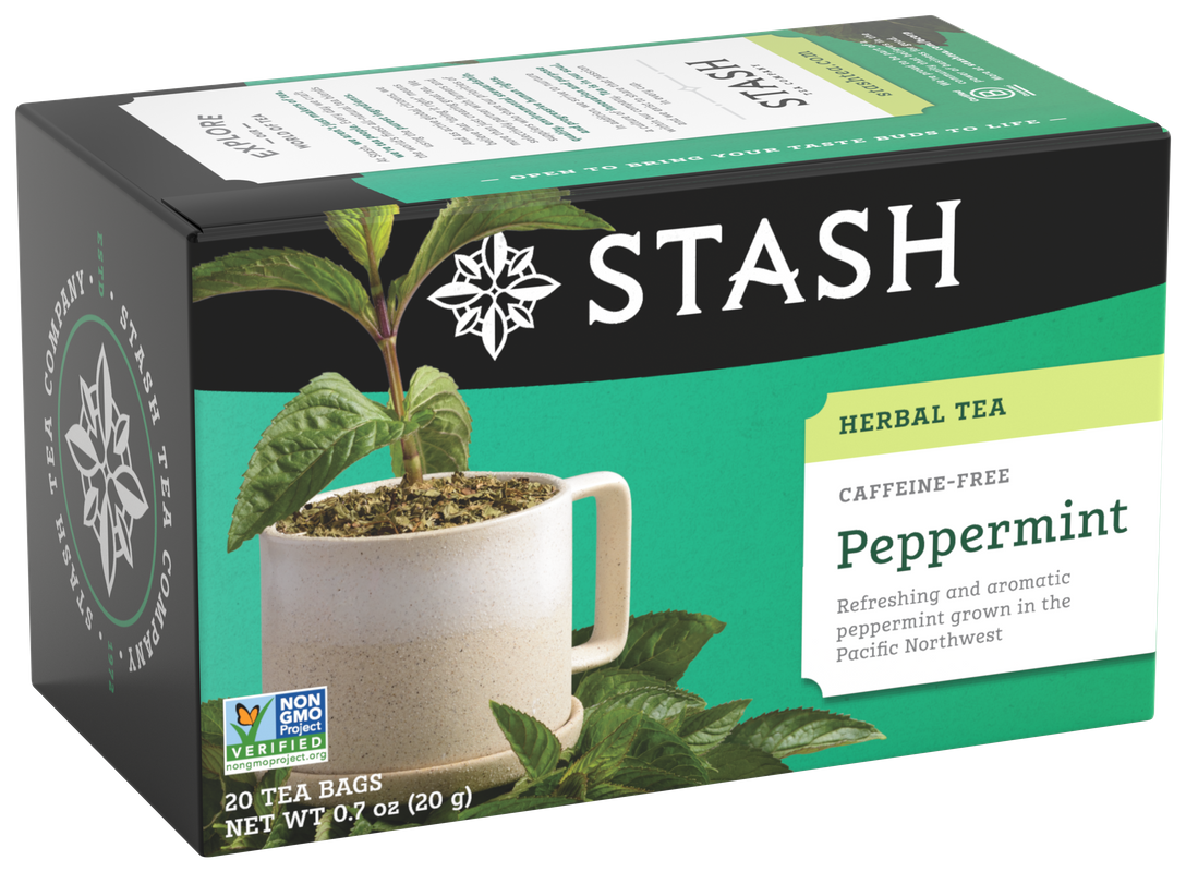 STASH TEA HERBAL INFUSION PEPPERMINT X 20 SOBRES