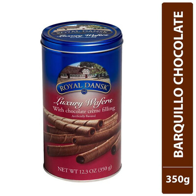 BARQUILLO ROYAL DANSK CHOCOLATE 350 GR