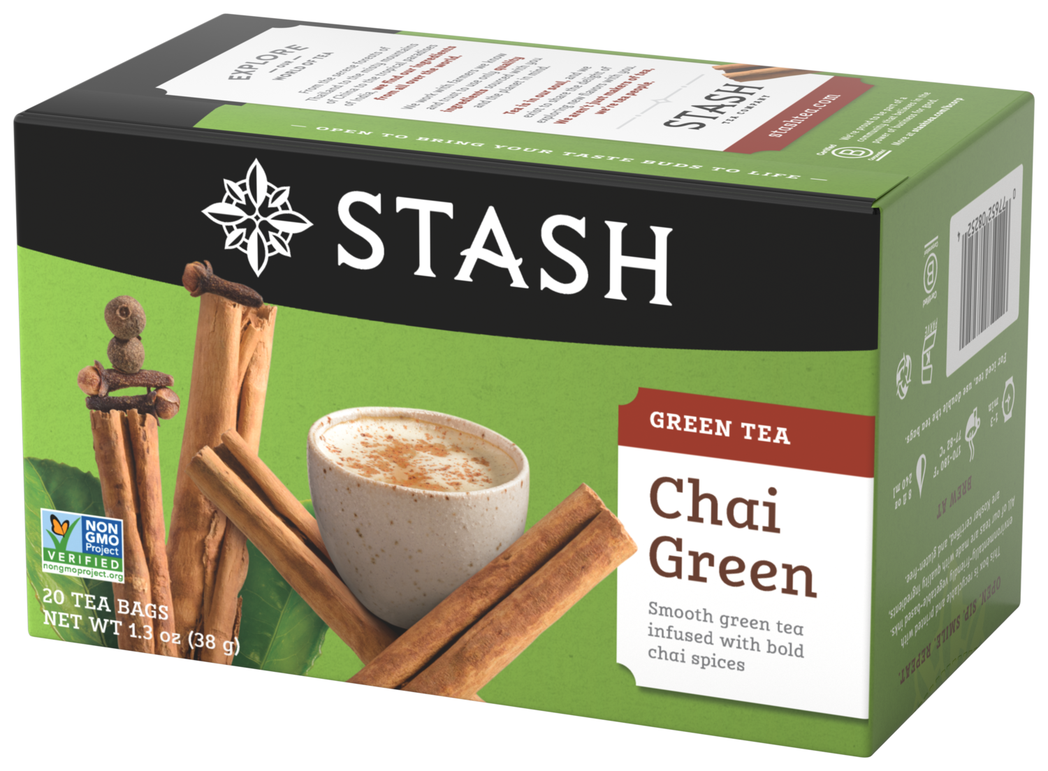 STASH TEA VERDE CHAI GREEN X 20 SOBRES